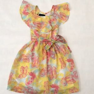 🎉HOST PICK🎉 Yellow butterfly dress